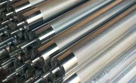 輥筒滾花加工廠家，輥筒鍍鋅加工，重型輥筒加工